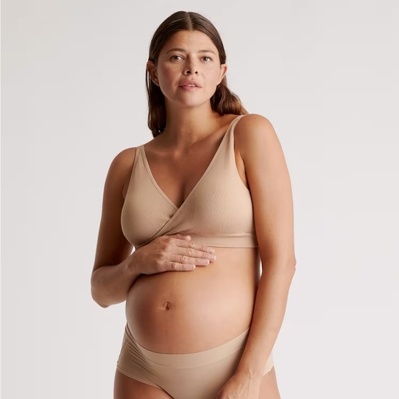 Quince Other - Quince Seamless Maternity & Nursing Lounge Bra